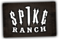 The Spike Ranch logo sign